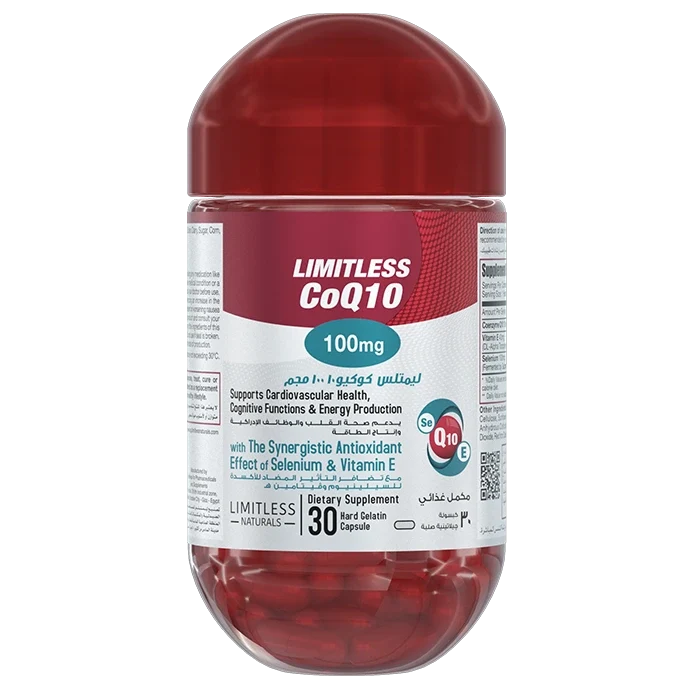Limitless CoQ10 100 mg • 30 tablets