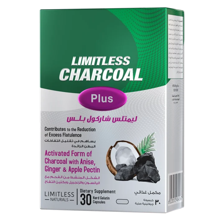 Limitless Charcoal Plus • 30 tablets