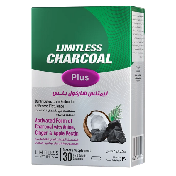 Limitless Charcoal Plus • 30 tablets