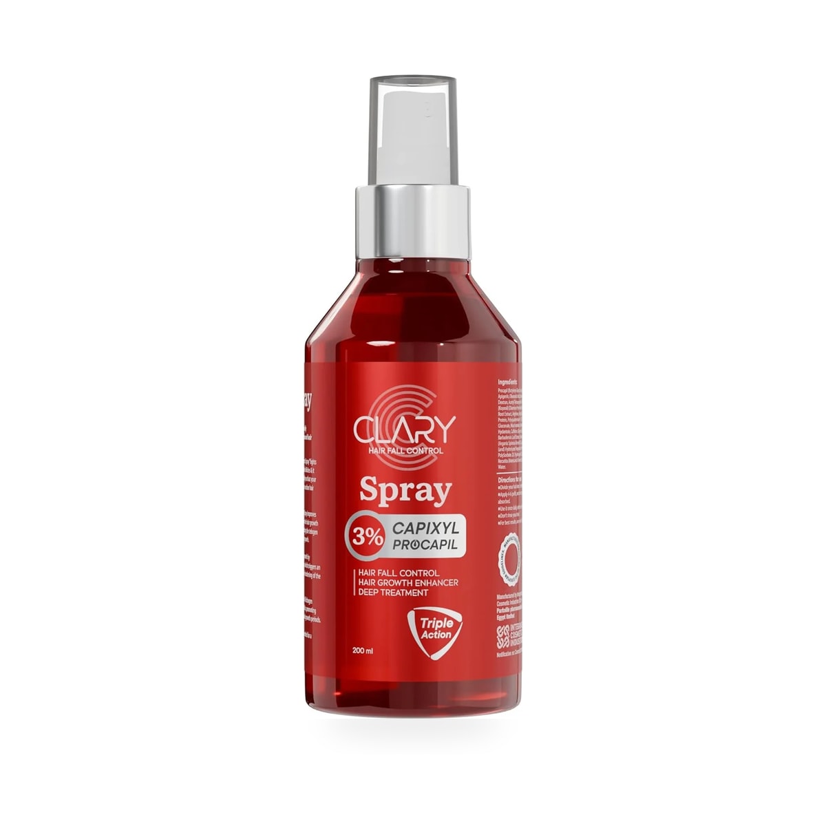 Clary Hair Fall Control Spray 3% Capixyl + Procapil • 200 ml