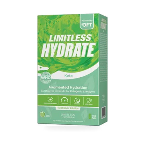 Limitless Hydrate Keto Apple • 6 stick packs