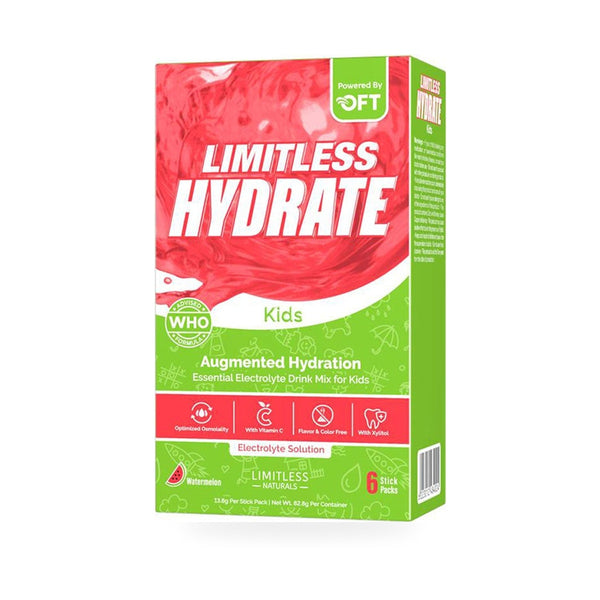 Limitless Hydrate Kids Watermelon • 6 stick packs