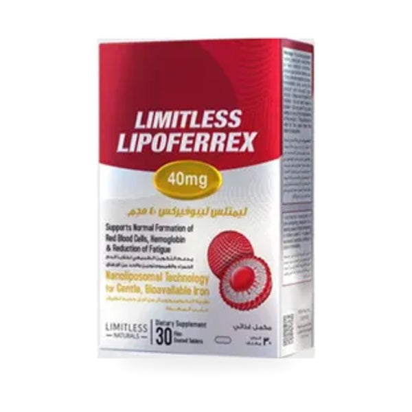 Limitless Lipoferrex 40 mg • 30 tablets