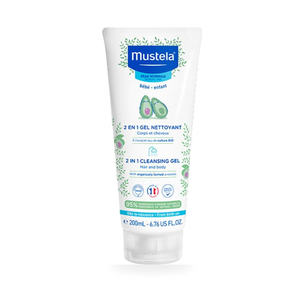 Mustela 2-in-1 Cleansing Gel Hair & Body
