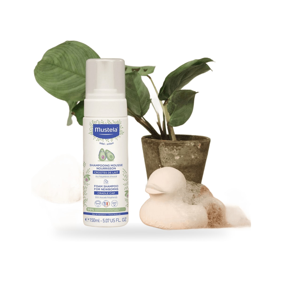 Mustela Foam Shampoo for Newborns