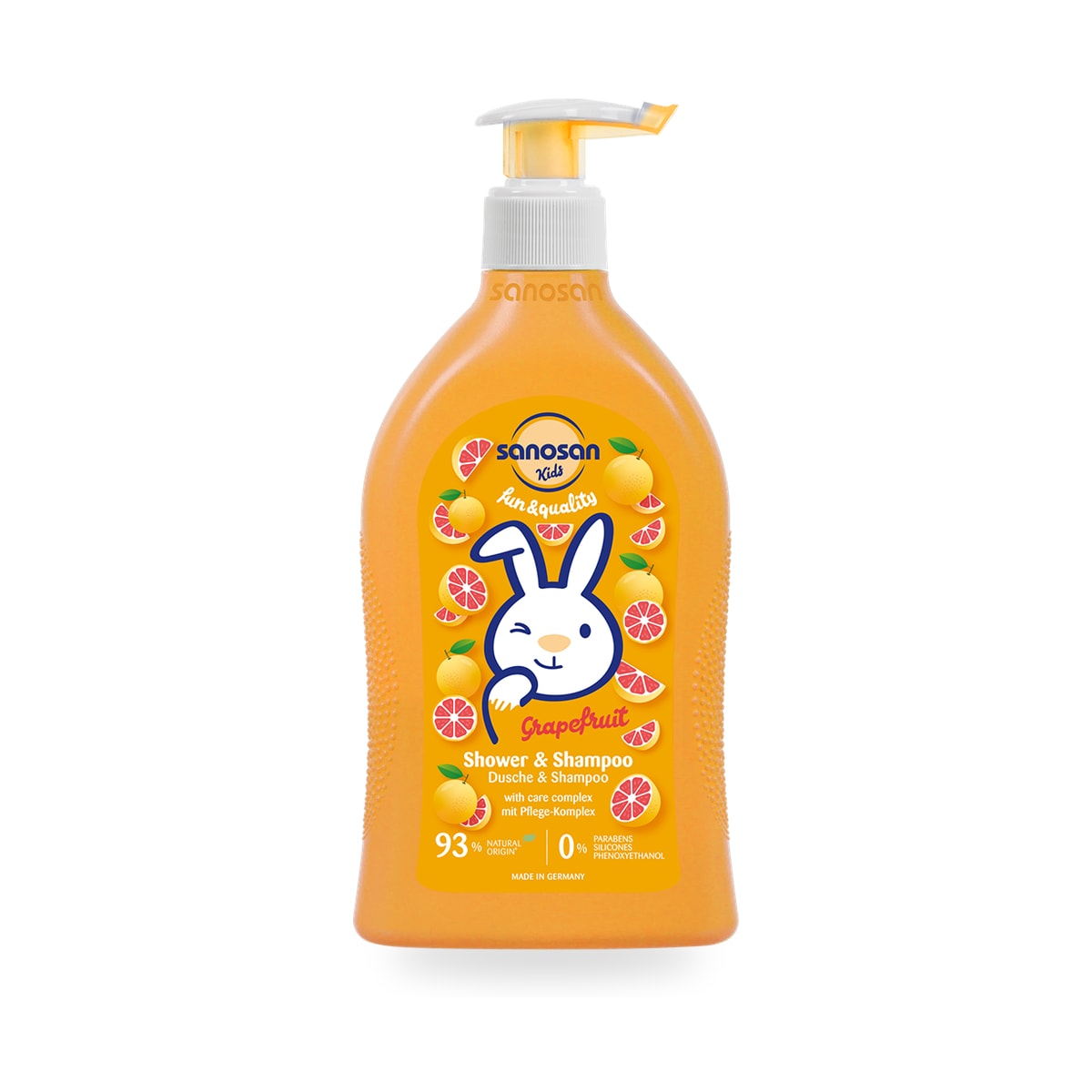 Sanosan Kids Shower & Shampoo – Grapefruit
