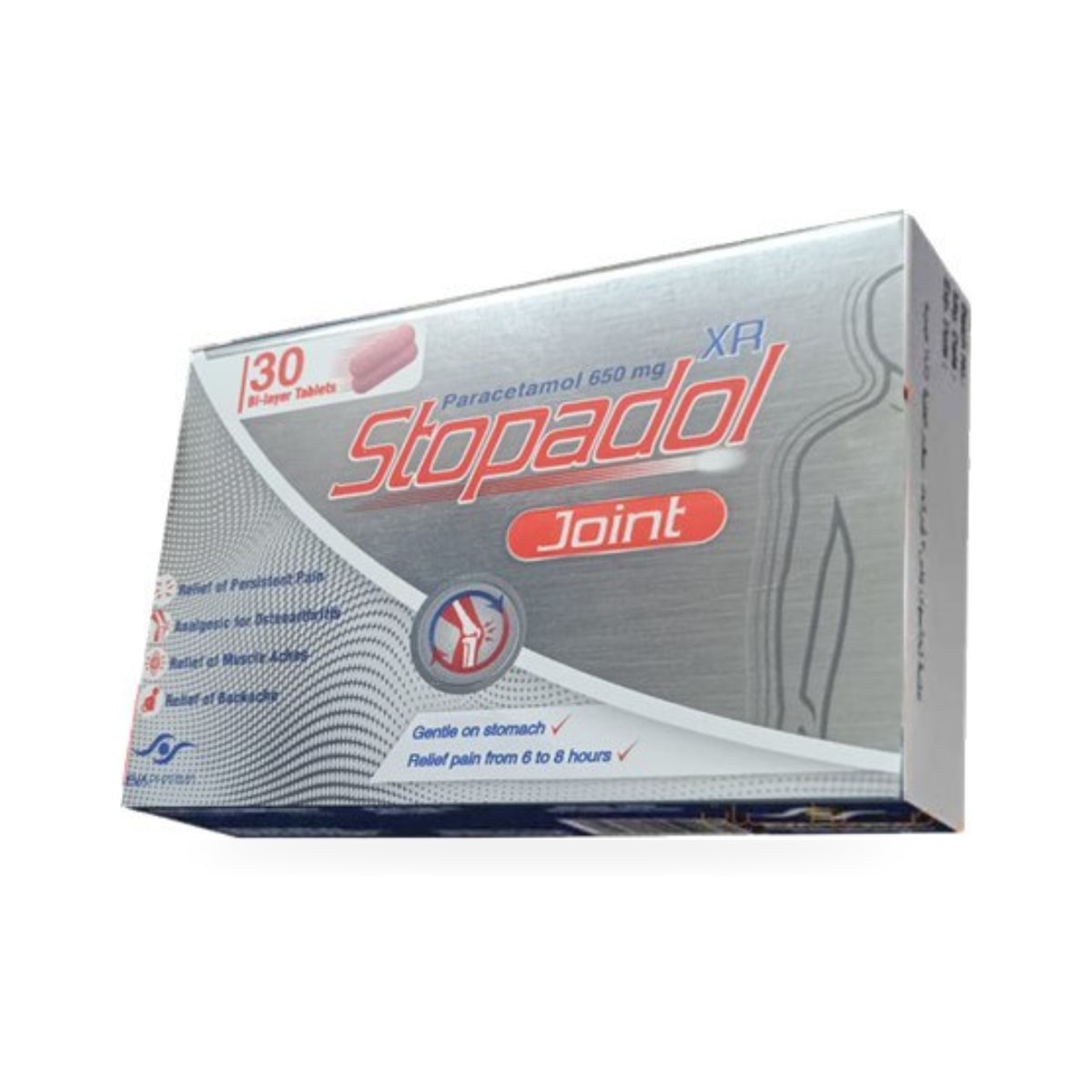 Stopadol 650 mg Extended Release • 30 tablets