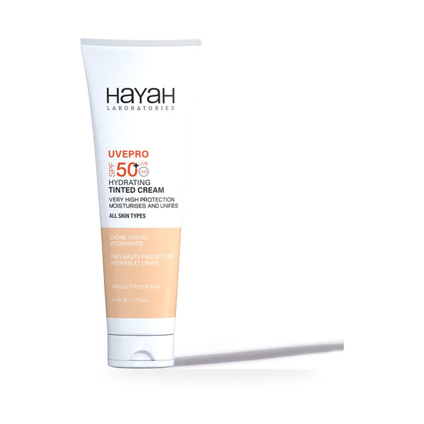 Uvepro Hydrating Tinted SPF50+ Cream • 50 ml