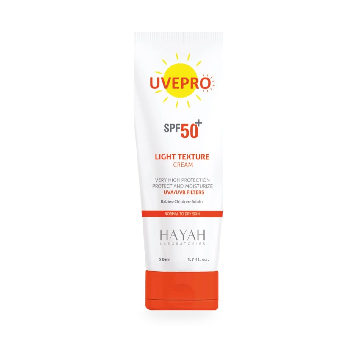 Uvepro Light Texture Cream SPF50+ • 50 ml